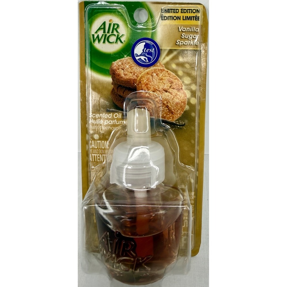 Air‎ Wick Refill Vanilla Sugar Sparkle Limited Edition RARE Hard To Find New